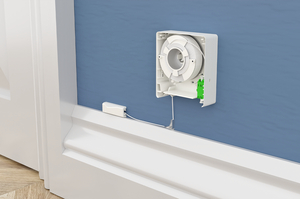 Faint Fibre 2.0 shown with Straight Through the Wall Cable Manager.