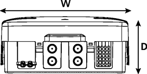MDU - S5C shown in base view. 