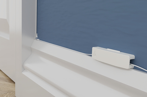 Inline Adaptor Mount shown with internal corner cable manager.