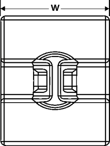 Uchwyt dystansowy do rur i kabli