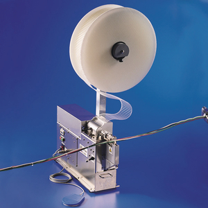 The Quick Tool is an automatic bench mount system suited for high volume cable tie applications.