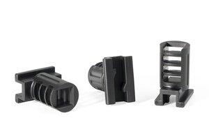 Connector clip met passieve vergrendeling voor 6 mm lasstiften.