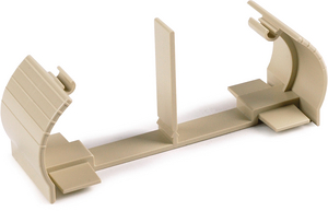 Base splice joins two sections of surface raceway base.