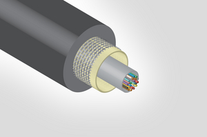 Uni-Tube CST Armoured Distribution Cable - Indoor/Outdoor.