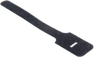 Hook and loop grip ties can be opened and closed numerous times for repositioning or reuse.