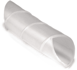 Spiralwrap protective sheathing is reusable and resistant to most chemicals.