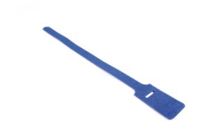 Hook and loop grip ties can be opened and closed numerous times for repositioning or reuse.