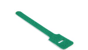 Hook and loop grip ties can be opened and closed numerous times for repositioning or reuse.