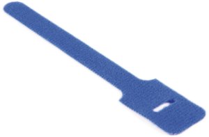 Hook and loop grip ties can be opened and closed numerous times for repositioning or reuse.