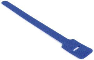 Hook and loop grip ties can be opened and closed numerous times for repositioning or reuse.