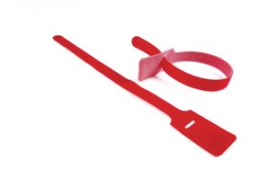 Hook and loop grip ties can be opened and closed numerous times for repositioning or reuse.