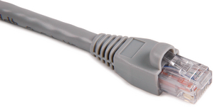 Patch cord exceeds Category 5e performance standards.