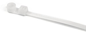 One-piece Screw Mount Cable Ties fasten with a screw or bolt to provide secure routing of cable bundles.