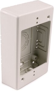 TSRP rated boxes can be used for electrical or data outlets.