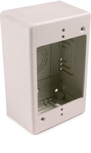 TSRP rated boxes can be used for electrical or data outlets.