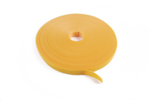 Hook and loop grip ties can be opened and closed numerous times for repositioning or reuse.