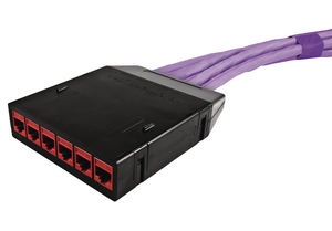 RapidNet 6 Port Category 6A UTP Cassette