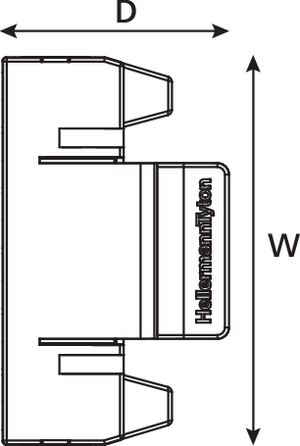 RapidNet 6 Port Short Body Cassette (top view)