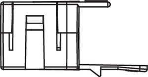 RapidNet 6 Port Short Body Cassette (side view)