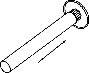 SpotClip-Cap with 25 mm diameter SpotClip-Tube.