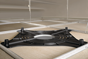 SpotClip-Plate preparado para instlaciones de focos.