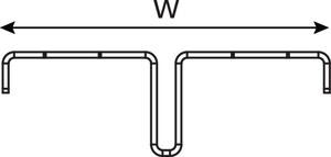 FDN 59 Port Central Ports Anchor Kit. 