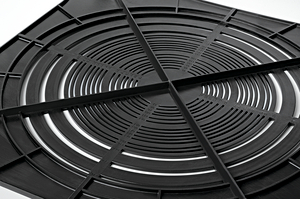 SpotClip-Plate preparado con pre-cortes para 16 diámetros/tamaños de focos.