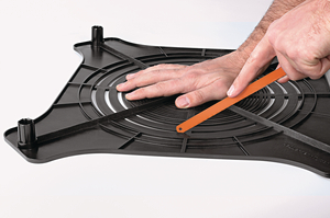 Elija el diámetro requerido y córtelo con una sierra.