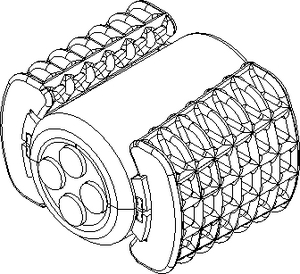 Divisible seals EZA-t 40 4x12