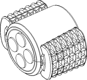 Divisible seals EZA-t 4x20