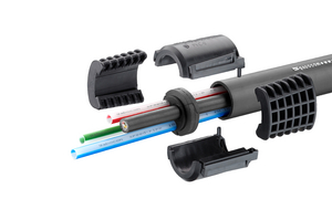 Divisible seals EZA-t seal speedpipe bundles.