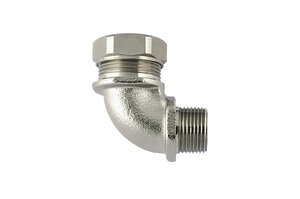 HelaGuard PCS-90FMC 90° Elbow Compression Fitting.