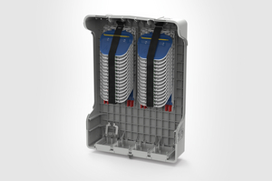 MDU - S5S Splice Only closure with compact SE MKII trays.