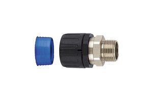 HelaGuard HGL-SM Straight Swivel External Thread with conduit seal, IP68.