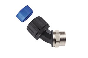 HelaGuard HGL-45F 45° Elbow Swivel Internal Thread, IP68.