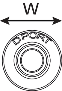 D Port Cablelok. 