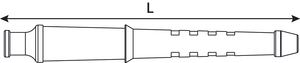R Port Cablelok. 