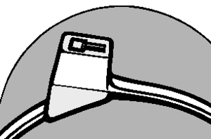 For secure fixing of round and solid shapes.