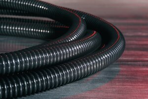 The CTT conduits made of PTFE protect cables from extreme temperatures, fire, moisture, corrosion, vibration and abrasion.