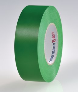 Buy HellermannTyton HelaTape Flex 15 710-00106 Electrical tape HelaTape  Flex 15 Green, Yellow (L x W) 10 m x 15 mm 1 pc(s)