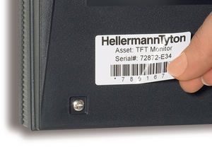 Temporäre Kennzeichnung - rückstandsfrei wieder ablösbar.