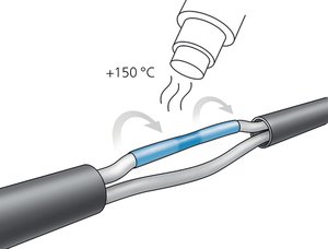 Wärmeschrumpfendes Kabel-Reparatur-Set LVRK-24/6-200 (380-04004)