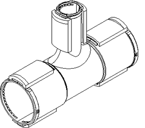 Half-shell branch HSA