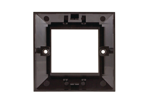 Single Bevelled Faceplate (back view)