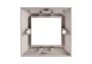 Single Bevelled Faceplate (back view)