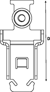 CFN B Port Anchoring Kit (front view)
