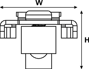 CFN B Port Anchoring Kit (top view)