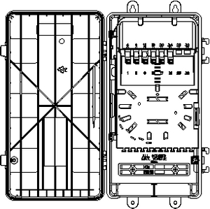 AFN 32 Drops 6 Adaptors (drop management tray)