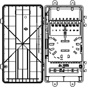AFN 32 Drops 8 Adaptors (drop management tray)