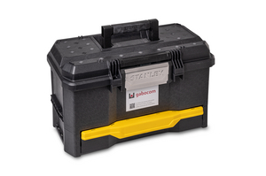 Toolbox including tools.